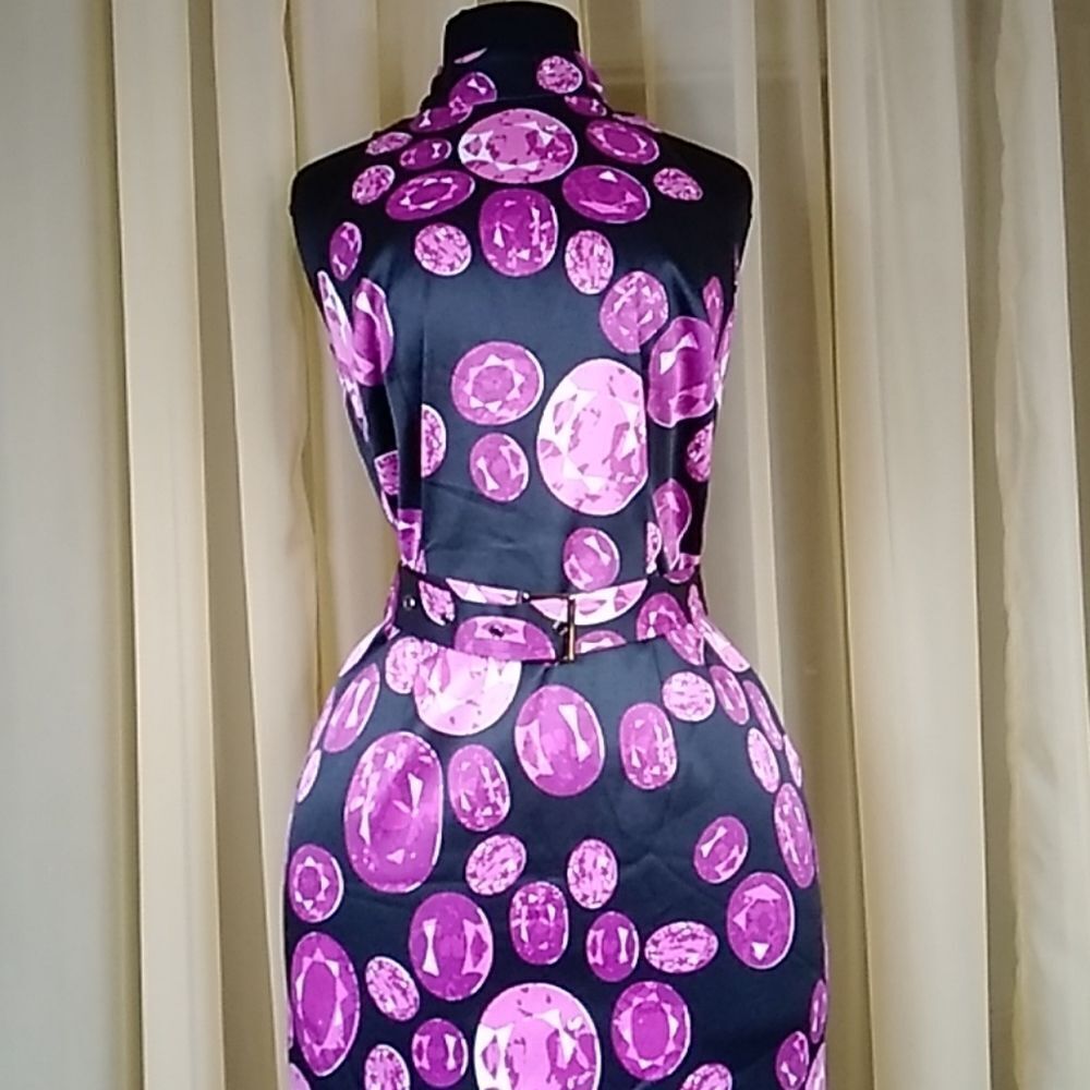 MISS TINA MULTICOLOR DRESS - Picture 10 of 16